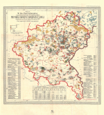 MG, sygn. 2153, Mapa posiadłości Pruskiej Komisji Kolonizacyjnej nabytych po koniec 1906 roku